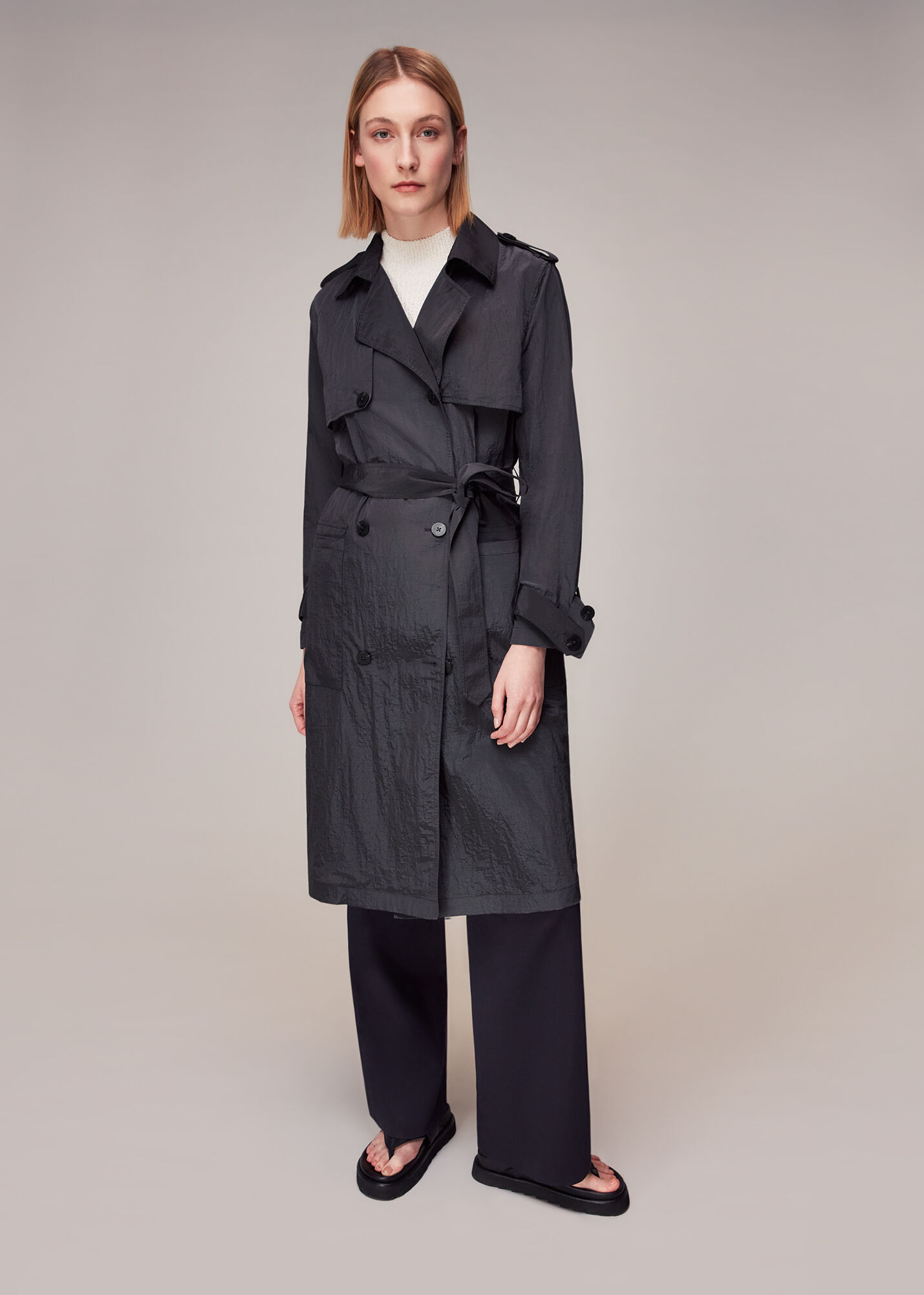 Whistles trench coat online