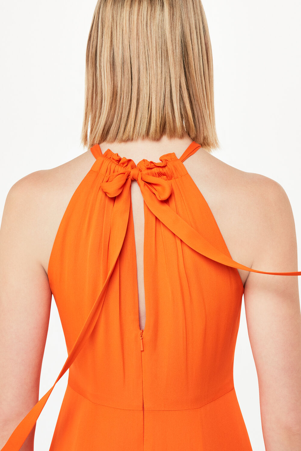 Eliza Halterneck Midi Dress