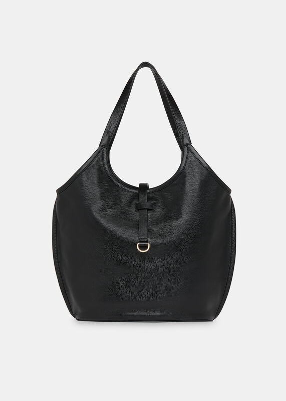 Black Leonora Tote Bag