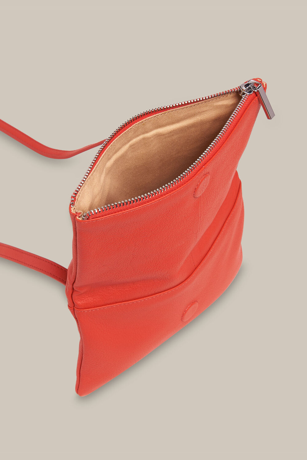 Issy Mini Foldover Bag Coral