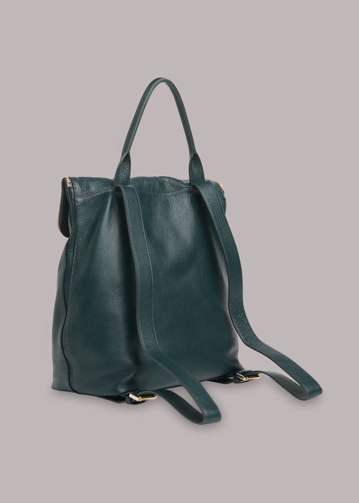 Dark Green Verity Backpack | WHISTLES