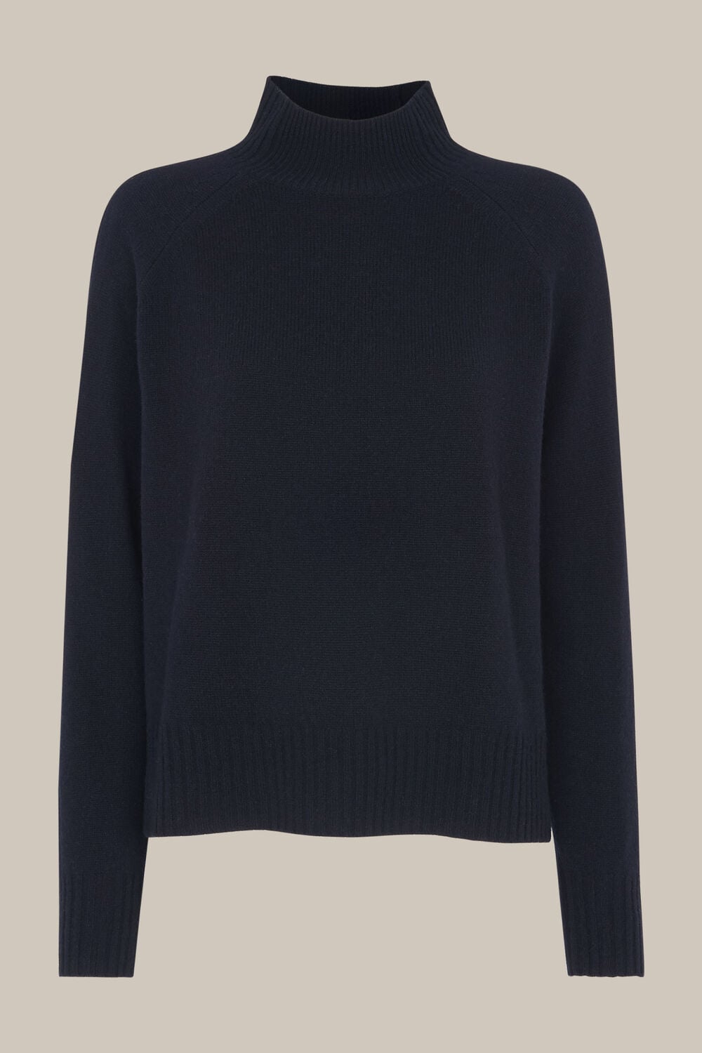 Funnel Neck Merino Knit
