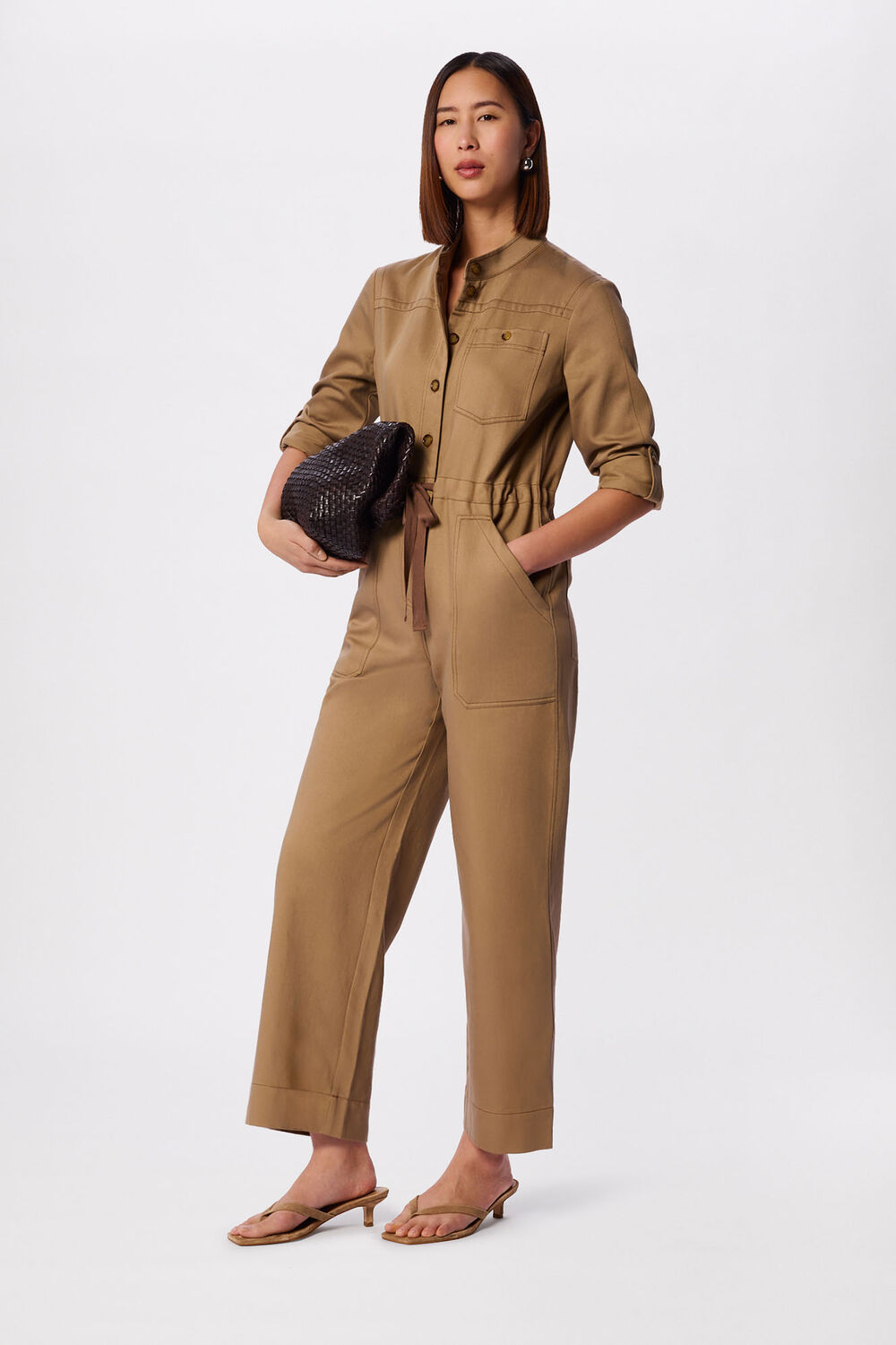 Drawstring Utility Boilersuit