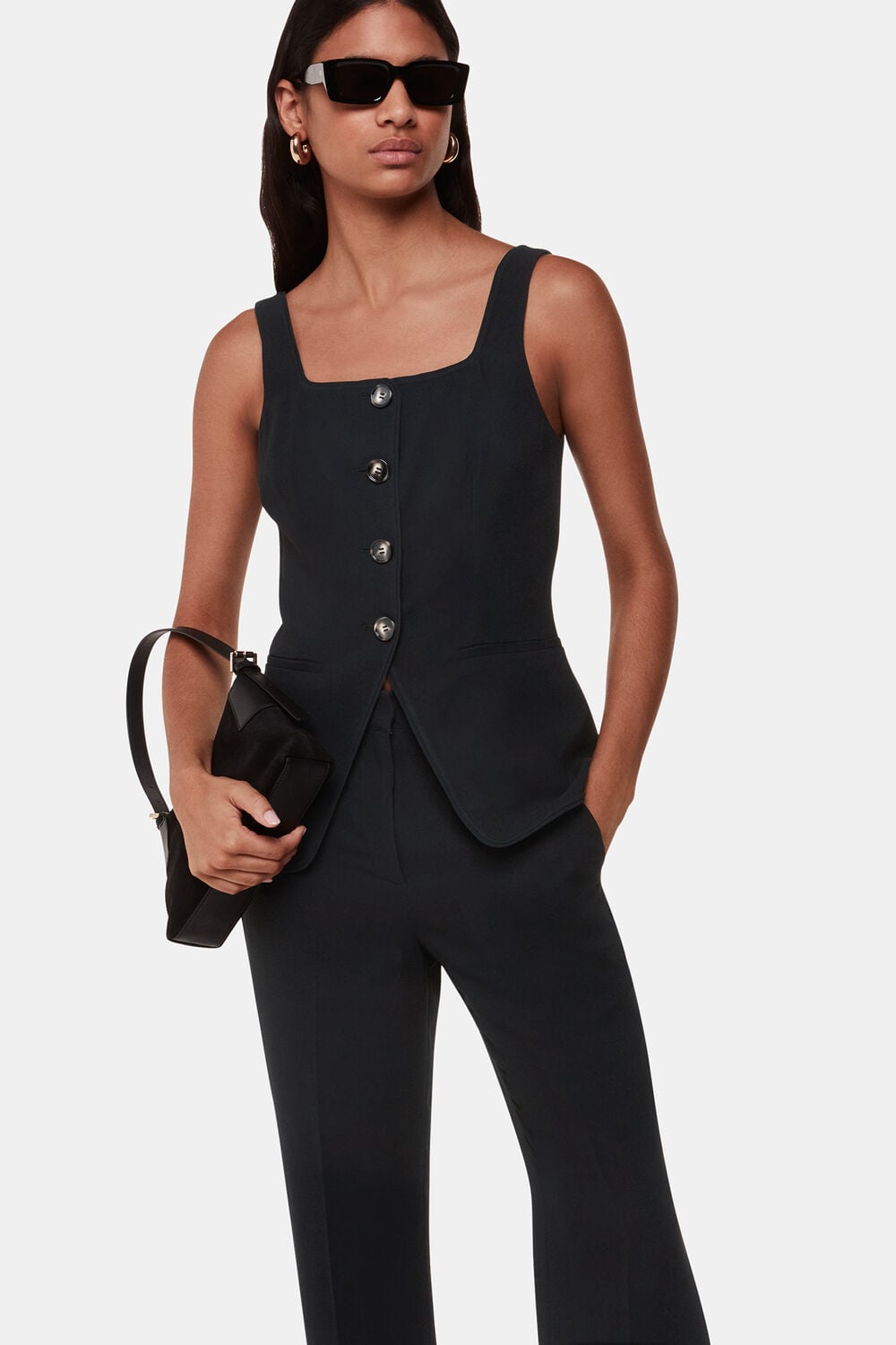 Leyla Crepe Trouser