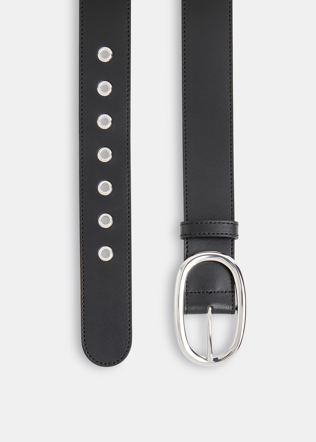 Eyelet Detail Belt