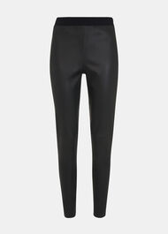 Stretch Leather Legging