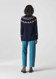Chunky Fairisle Knit Multicolour