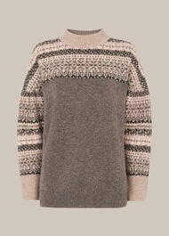 Fairisle Crew Neck Sweater