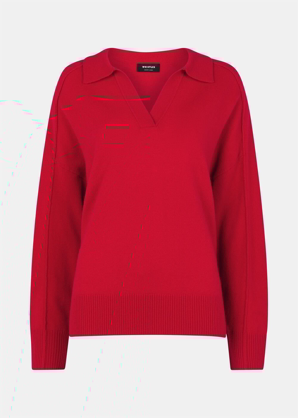 Wool Collar Neck Knit