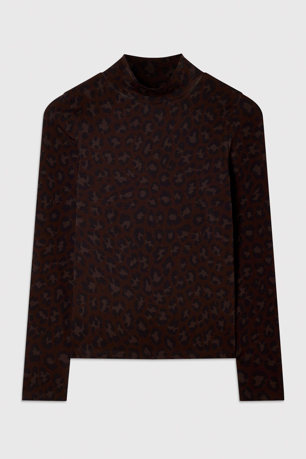 Animal Roll Neck Top