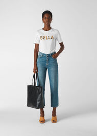 Bella Logo T- Shirt White