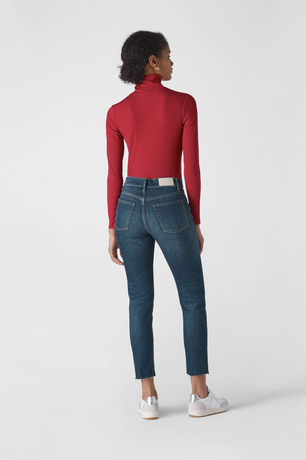 Essential Polo Neck Red