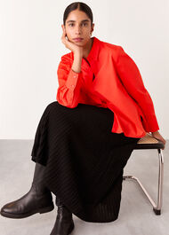 Boxy Cotton Shirt