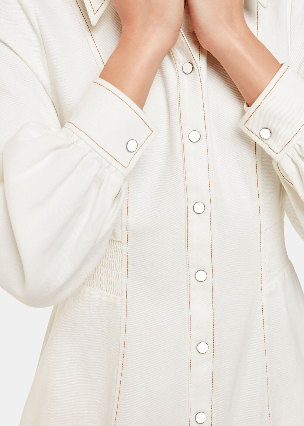 Harlowe Denim Midi Dress
