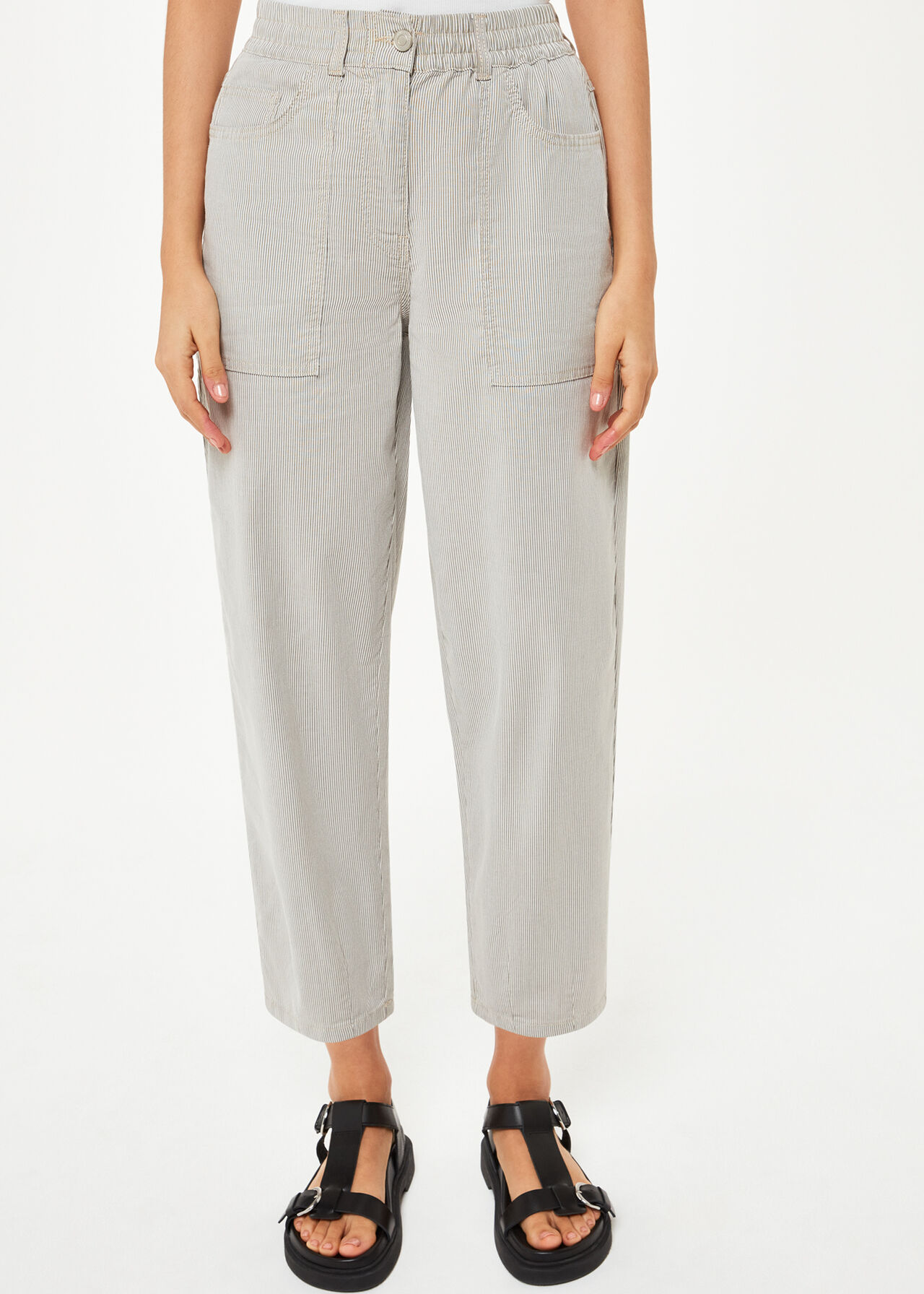 Tessa Stripe Casual Trouser