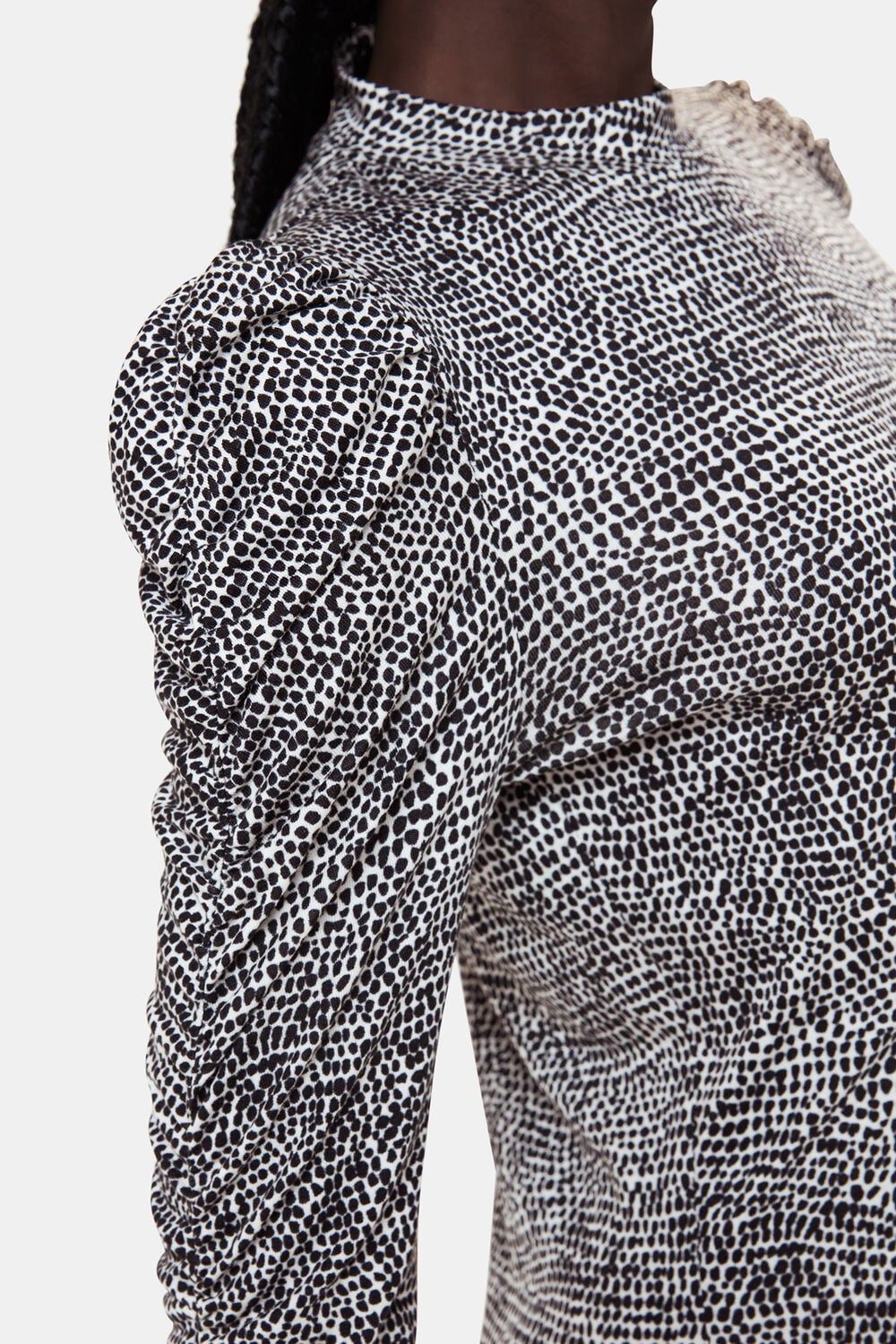 Pebble Spot Jersey Dress