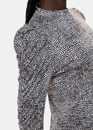 Pebble Spot Jersey Dress