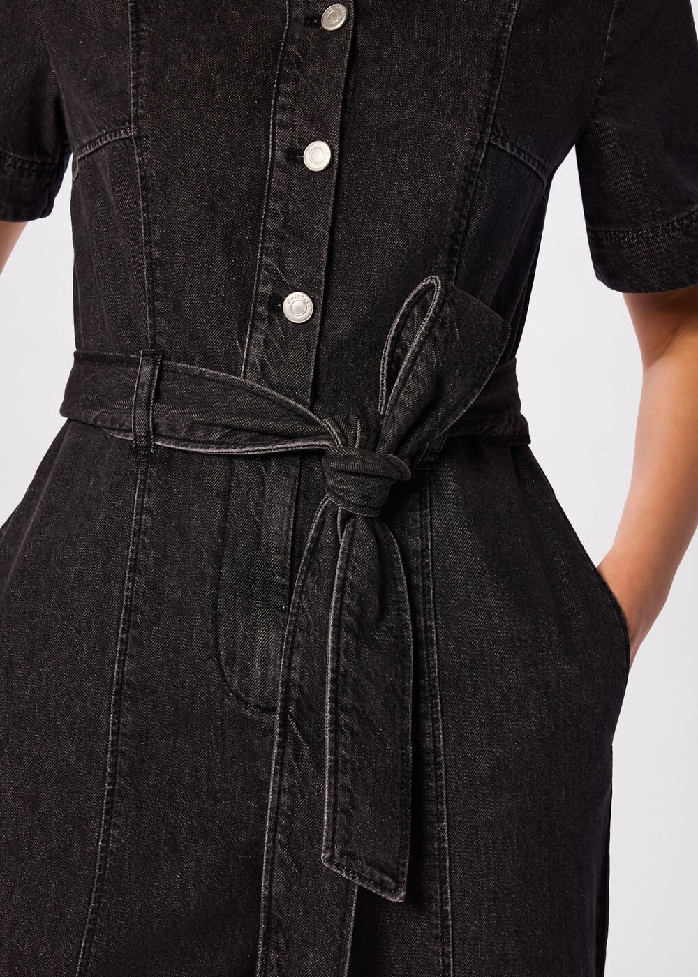 Button Down Jumpsuit