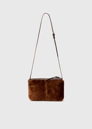 Kaia Shearling Crossbody Bag