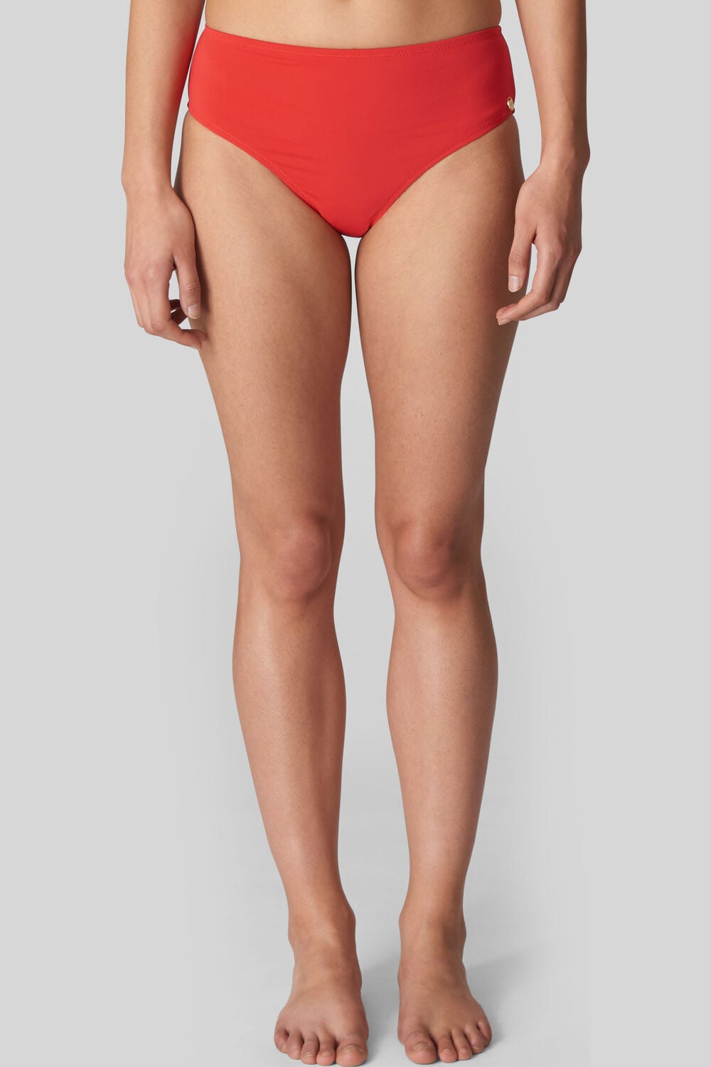 Cali Frill Pant Red