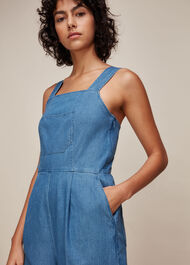 Langley Denim Jumpsuit Denim