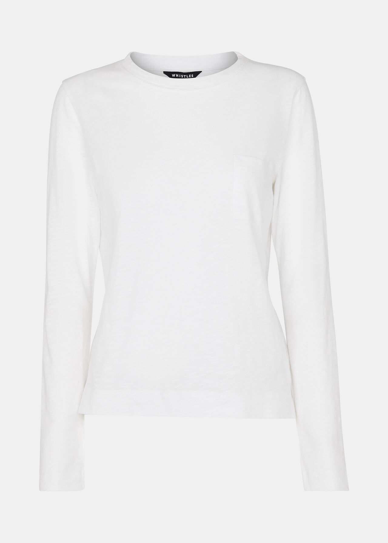 Crew Neck Pocket Top
