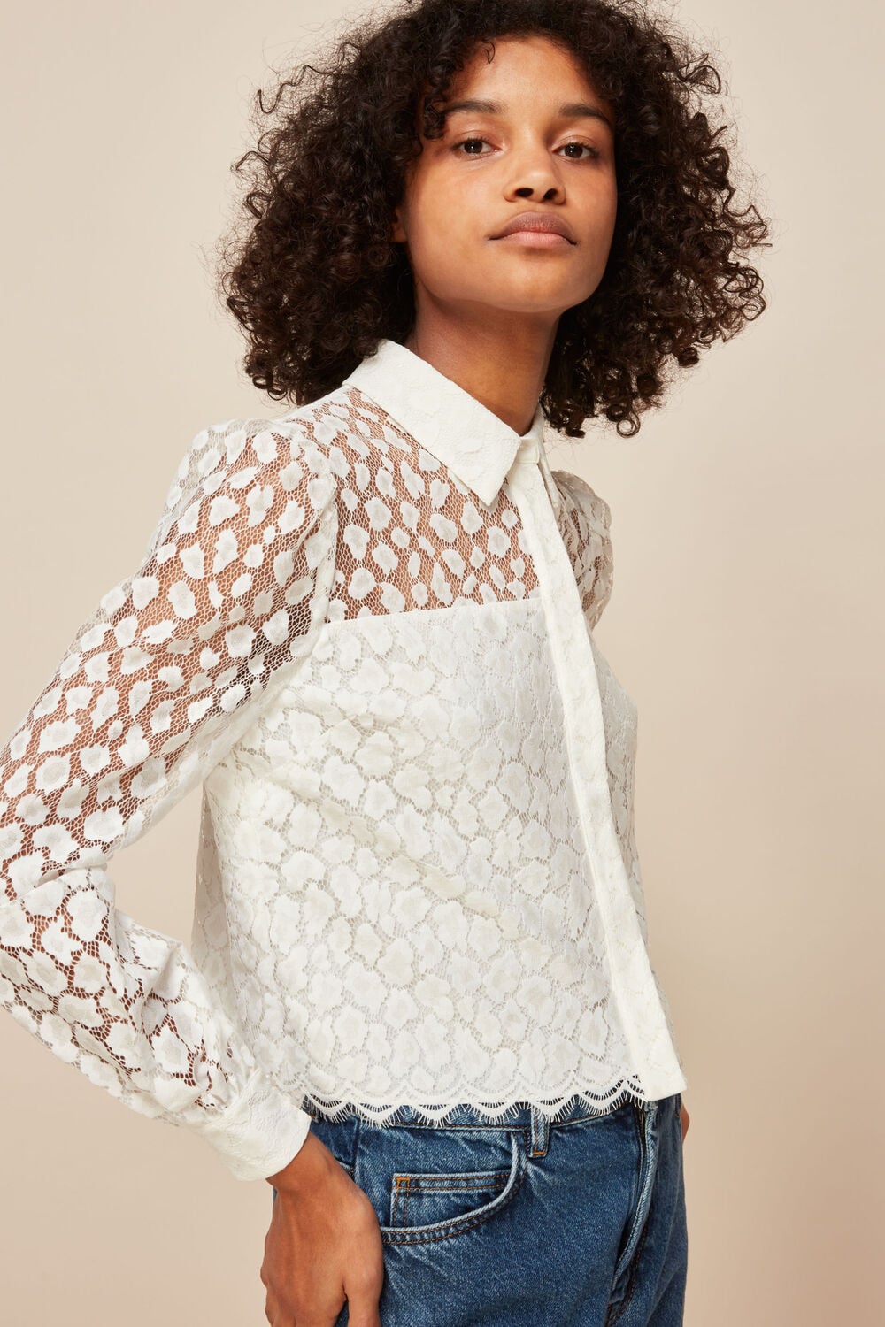 Animal Lace Shirt