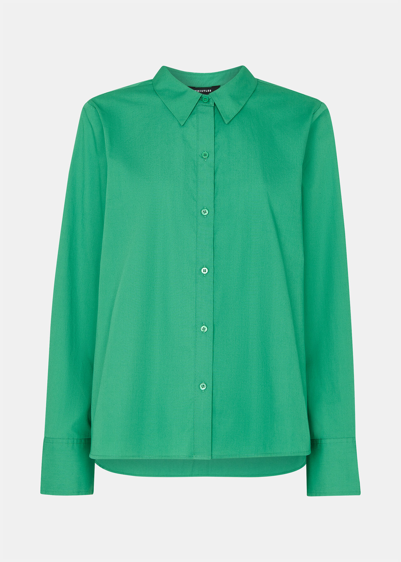 Whistles Boxy Cotton Shirt Whistles Boxy Cotton Shirt