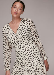 Lucie Dalmation Print Dress