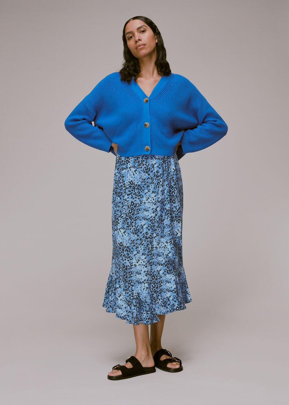 Hyena Spot Wrap Skirt