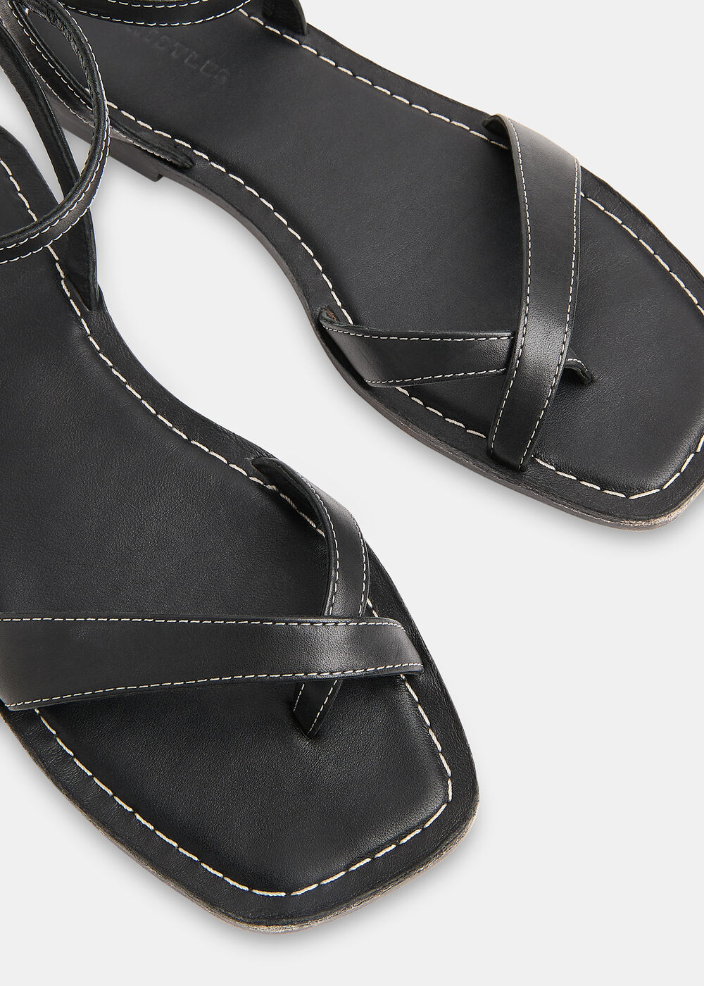 Toe Loop Strappy Sandal