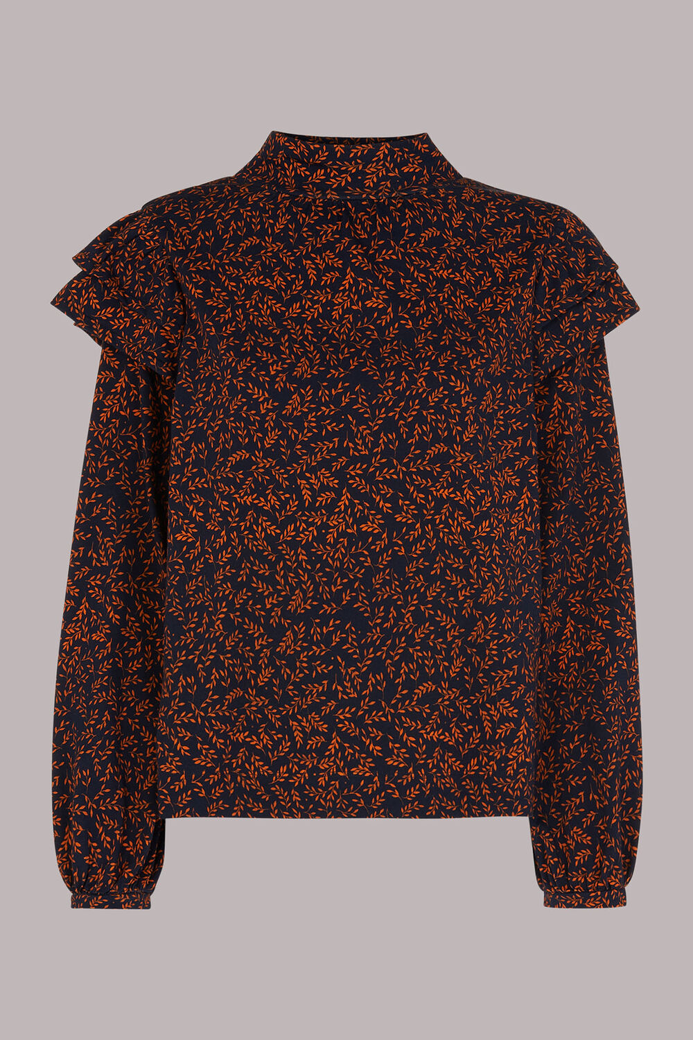 Autumn Leaves Jersey Top
