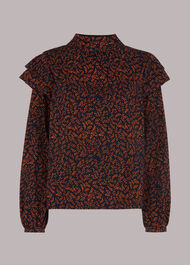 Autumn Leaves Jersey Top