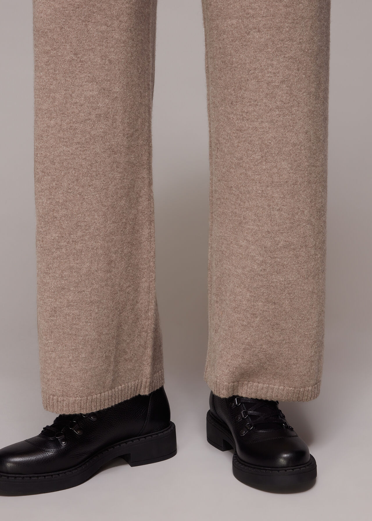 Tie Waist  Cashmere Trouser