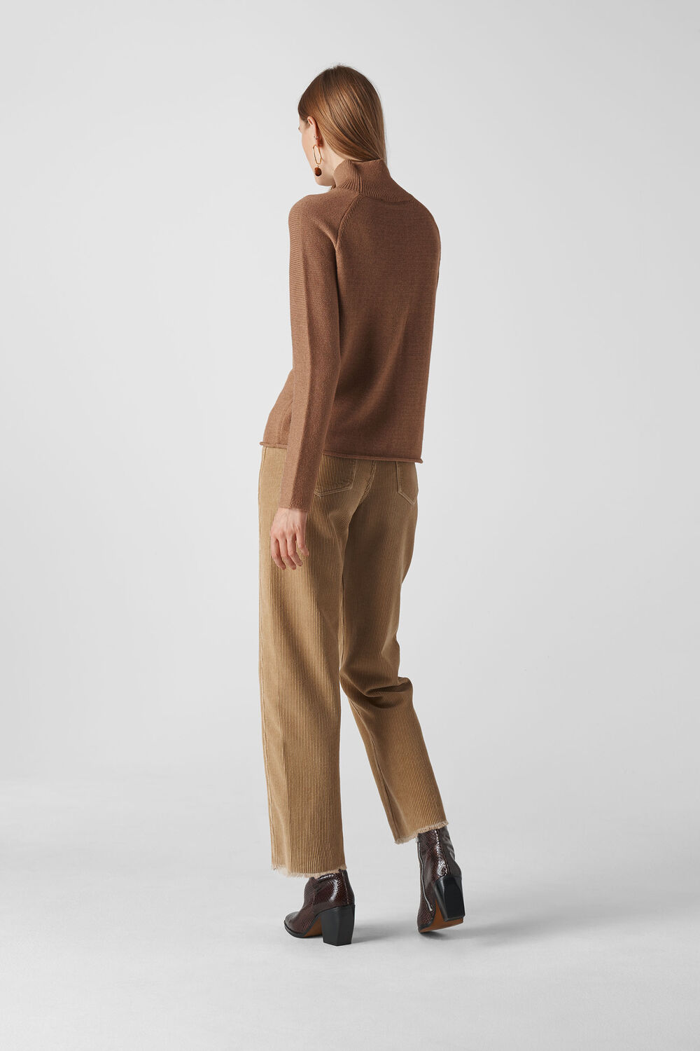 Phillipa Roll Neck Knit Camel