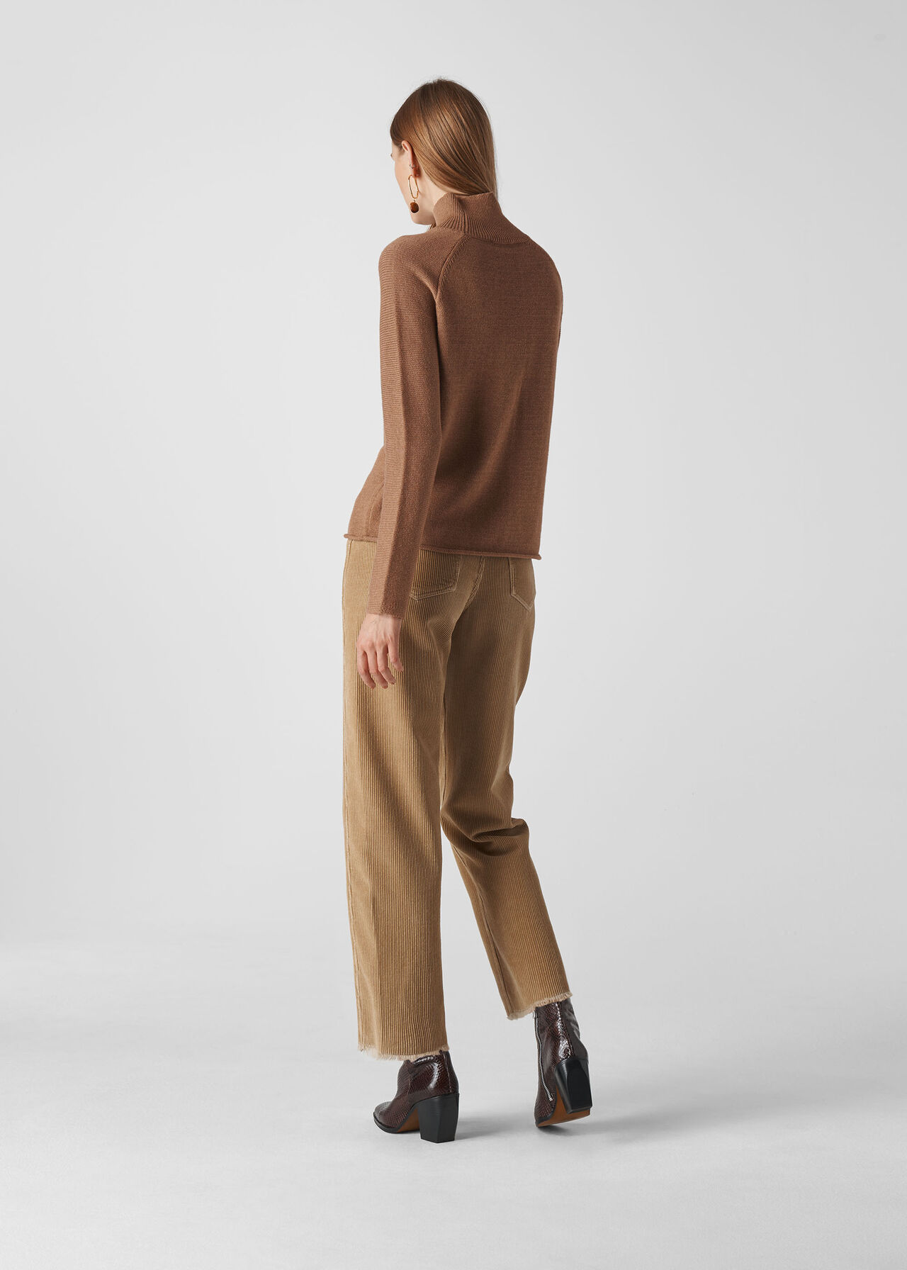 Phillipa Roll Neck Knit Camel
