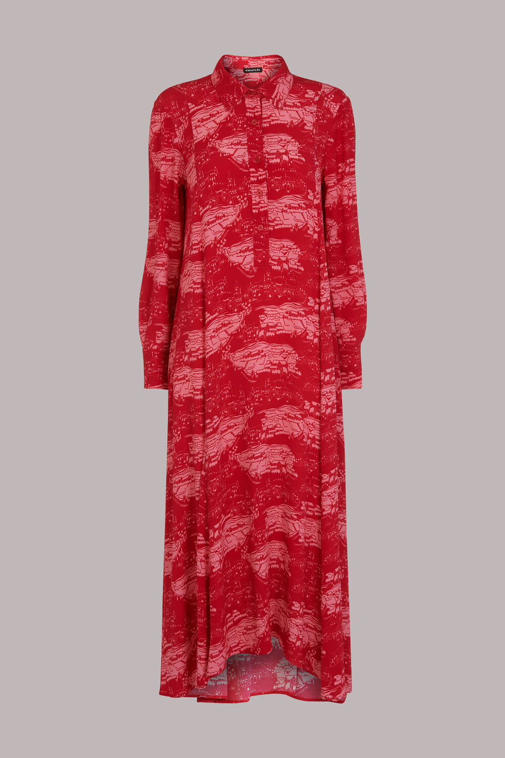 Field Print Dress