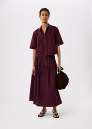 Broderie Cotton Shirt