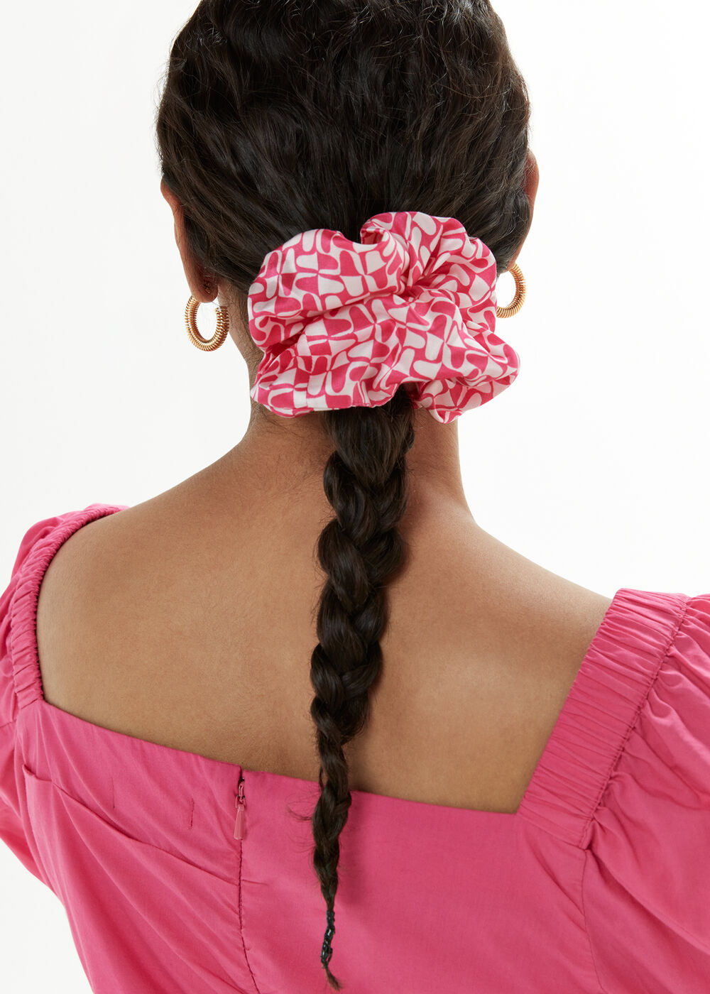 Silk Mix Scrunchie