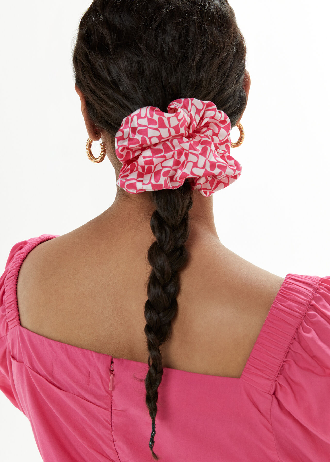 Silk Mix Scrunchie