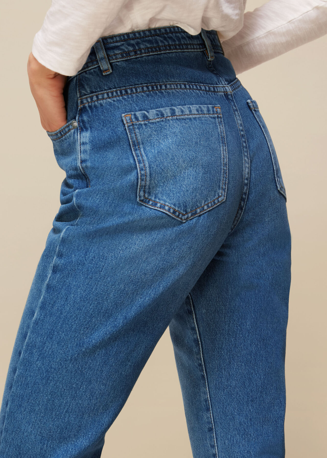 Denim Authentic Kick Flare Jean WHISTLES Whistles