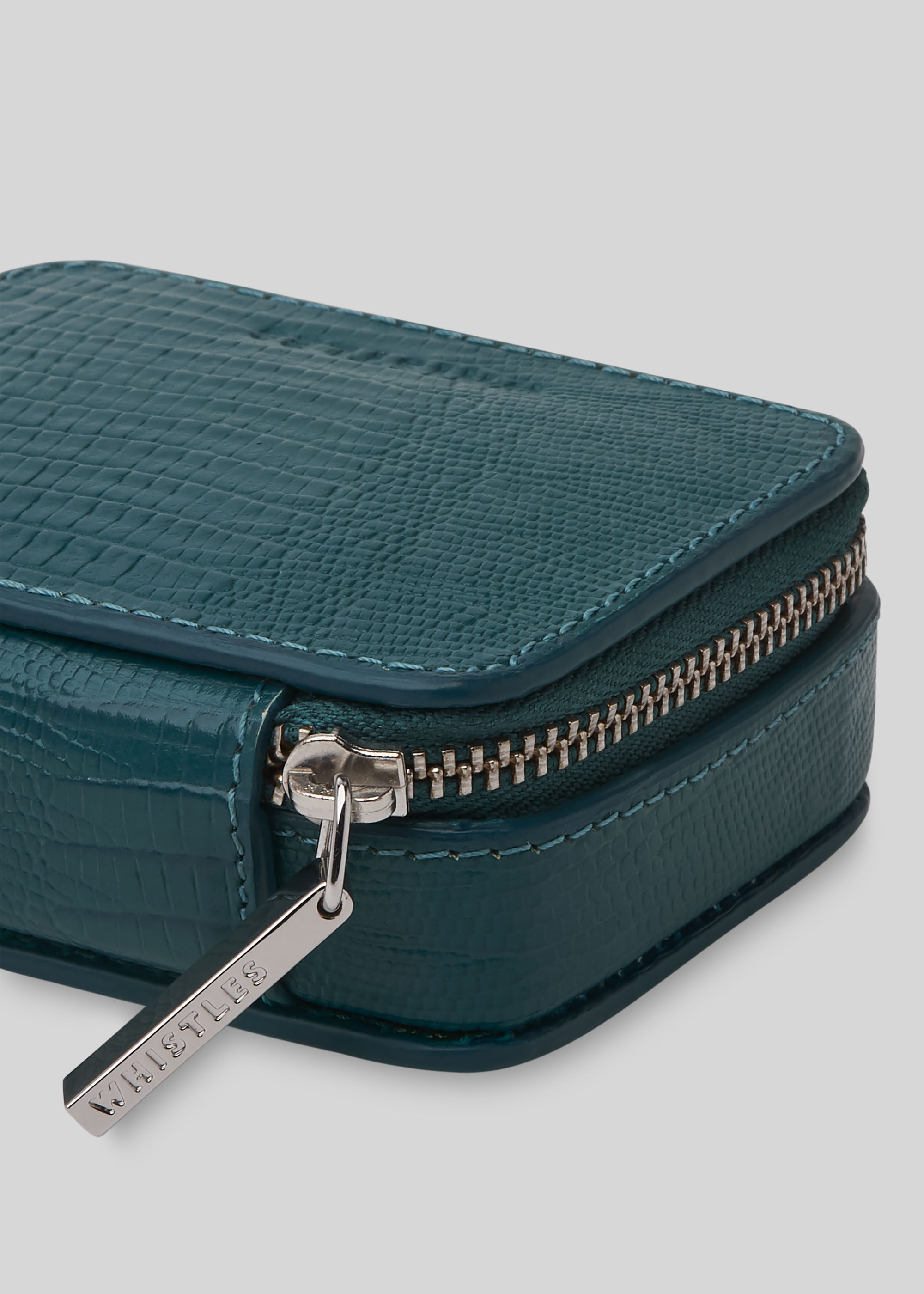 Teal Mini Travel Jewellery Box WHISTLES