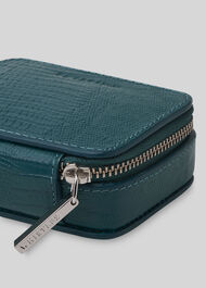 Mini Travel Jewellery Box Teal