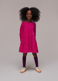 Sawyer Velvet Tiered Dress