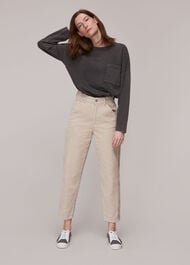 Relaxed Washed Pocket Top