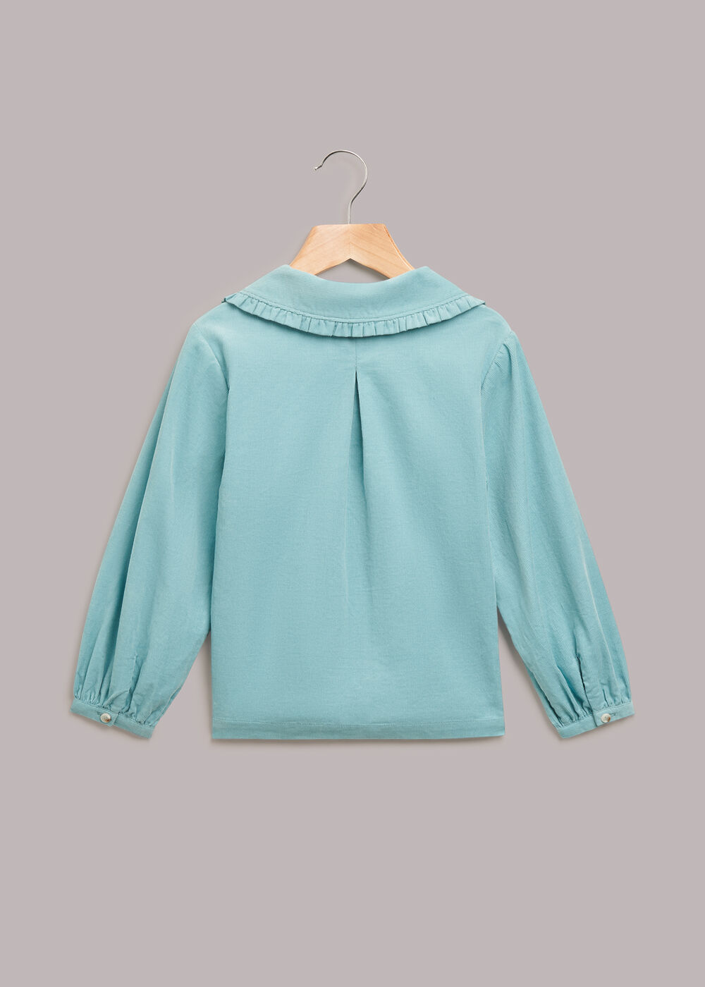 Babycord Collar Top