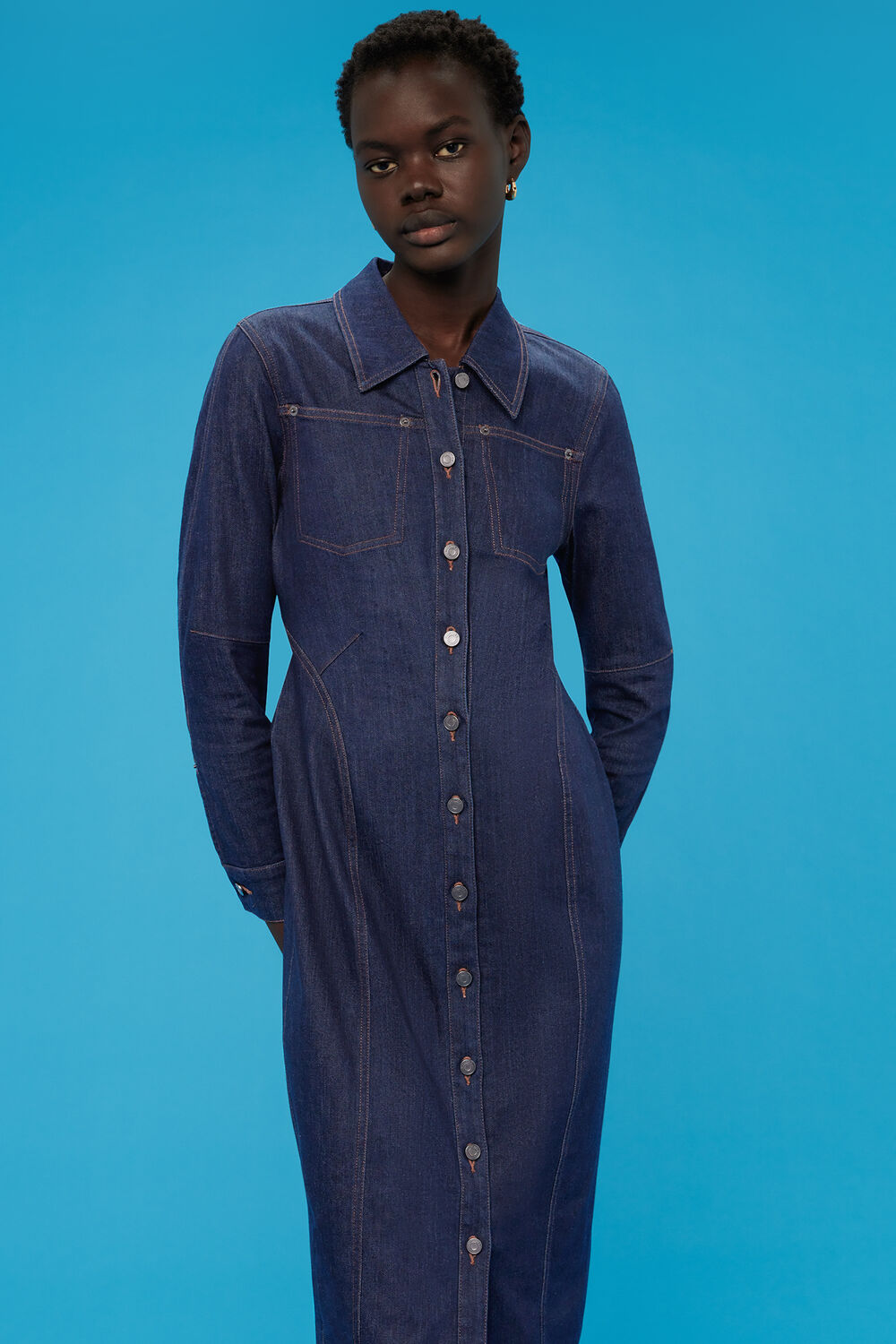 Denim Corset Dress