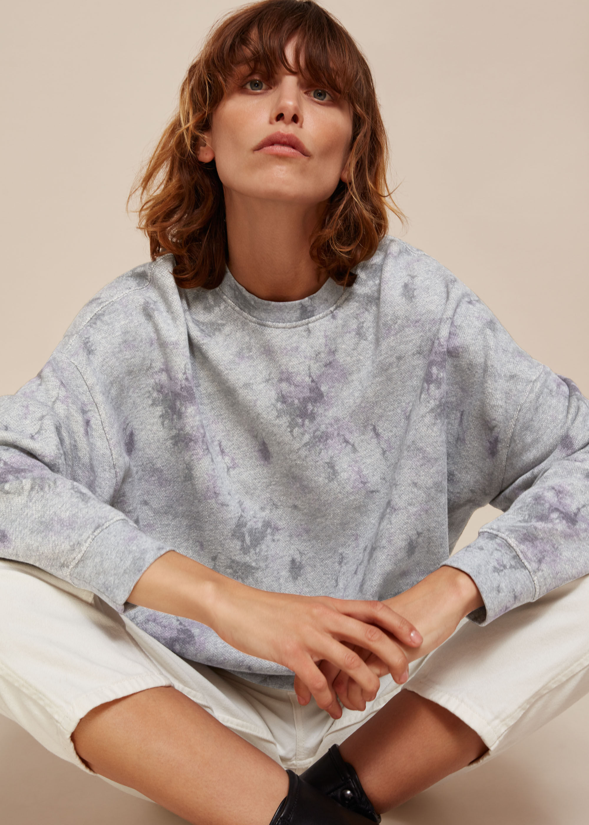 whistles tie dye sweatshirt