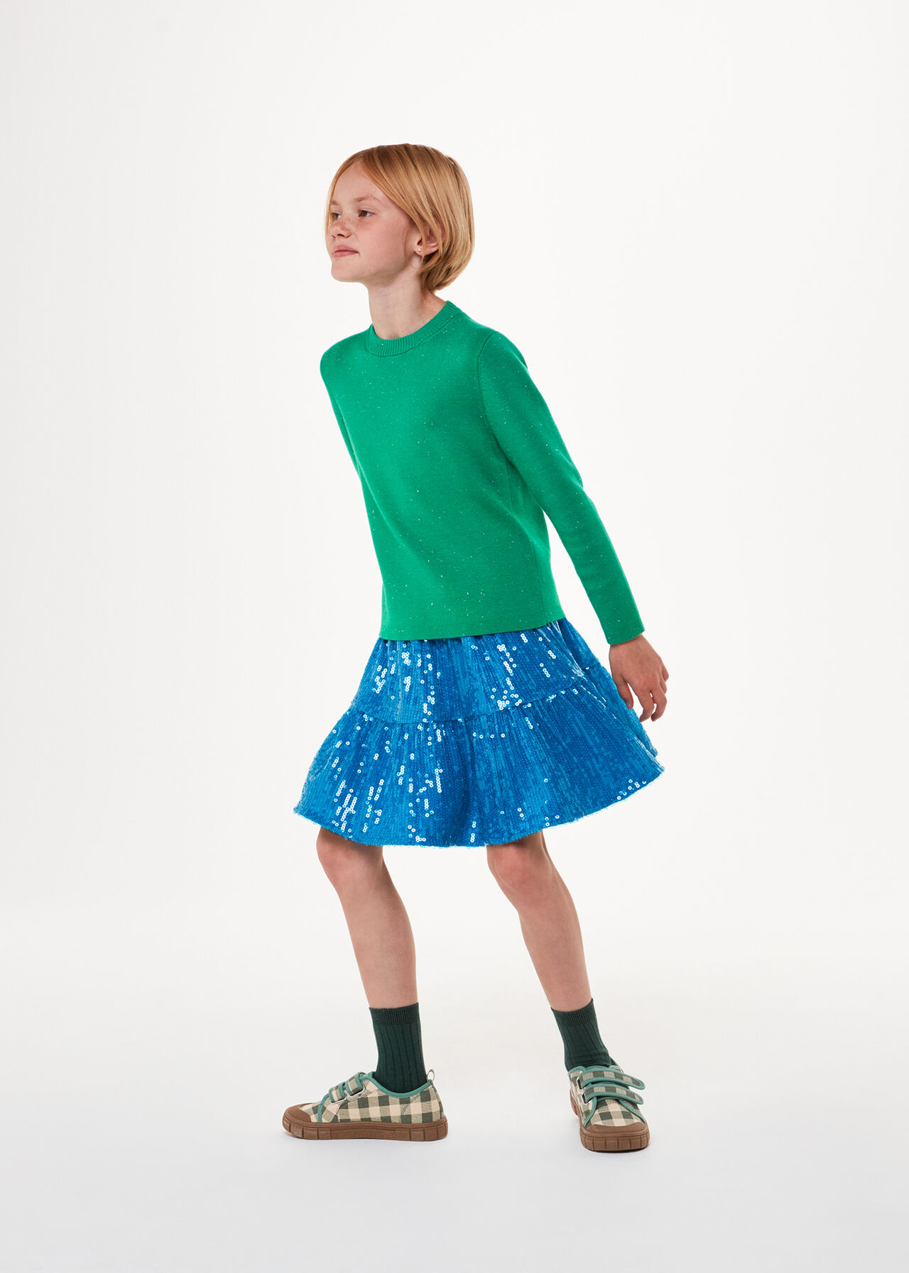 Annie Sparkle Knit