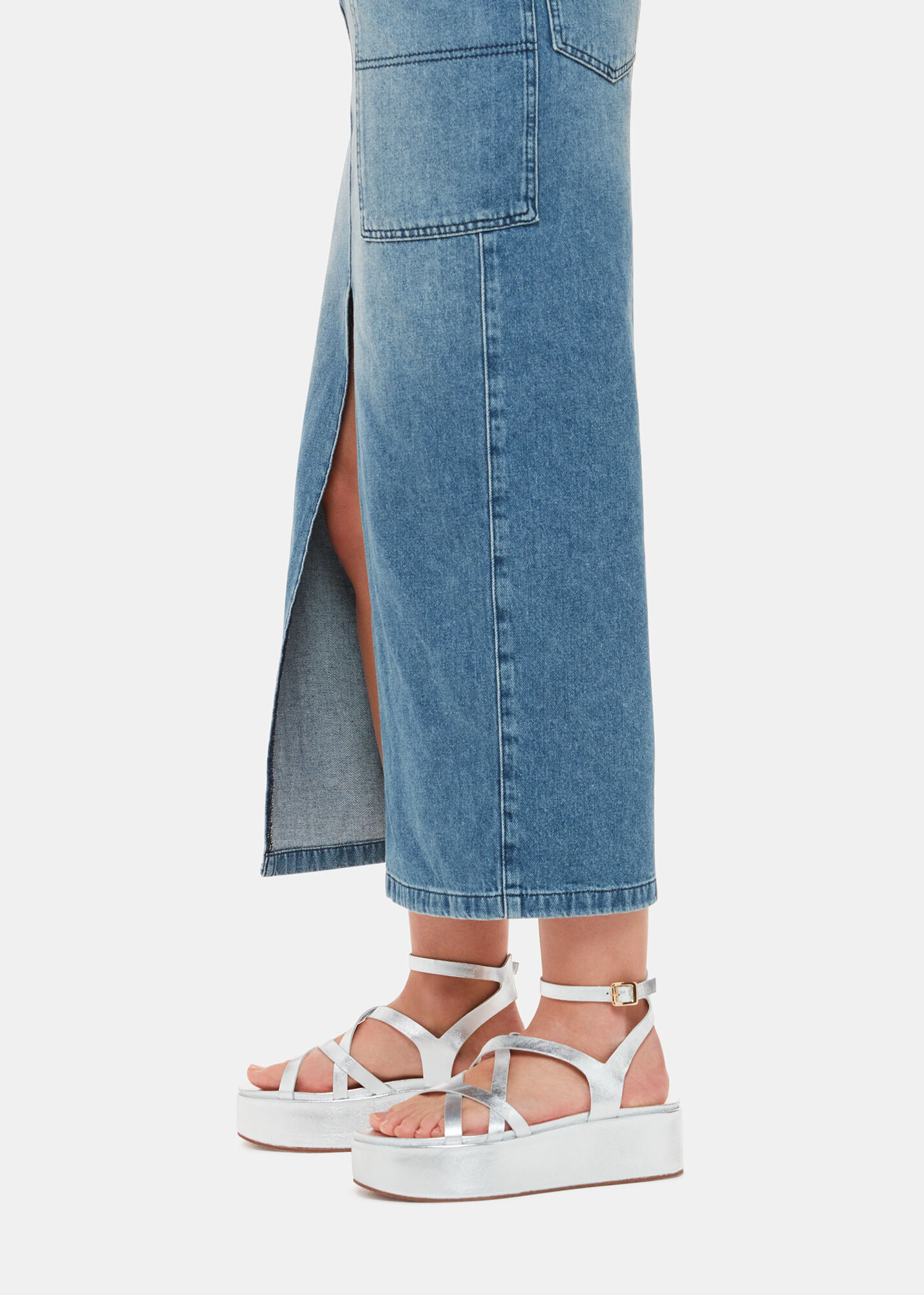 Whistles silver sandals on sale